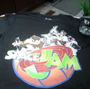Space jam graphic t-shirt